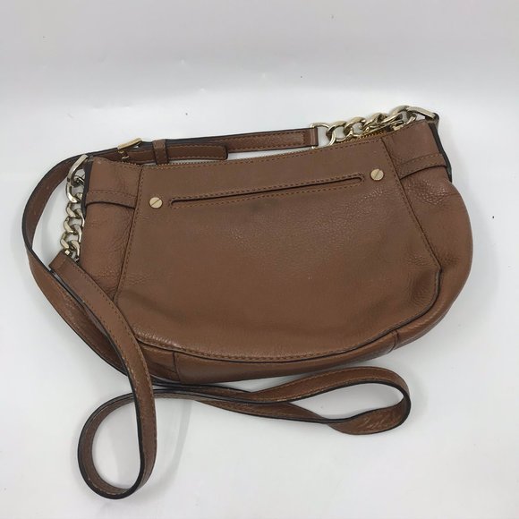 Michael Kors Brown Small Leather CrossBody Bag - Picture 5 of 5